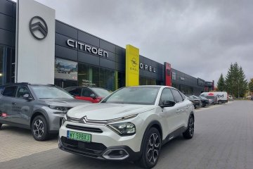 Citroën ë-C4 X Shine 136 KM 50 kWh | Szklany Dach | Head-Up | Kamera